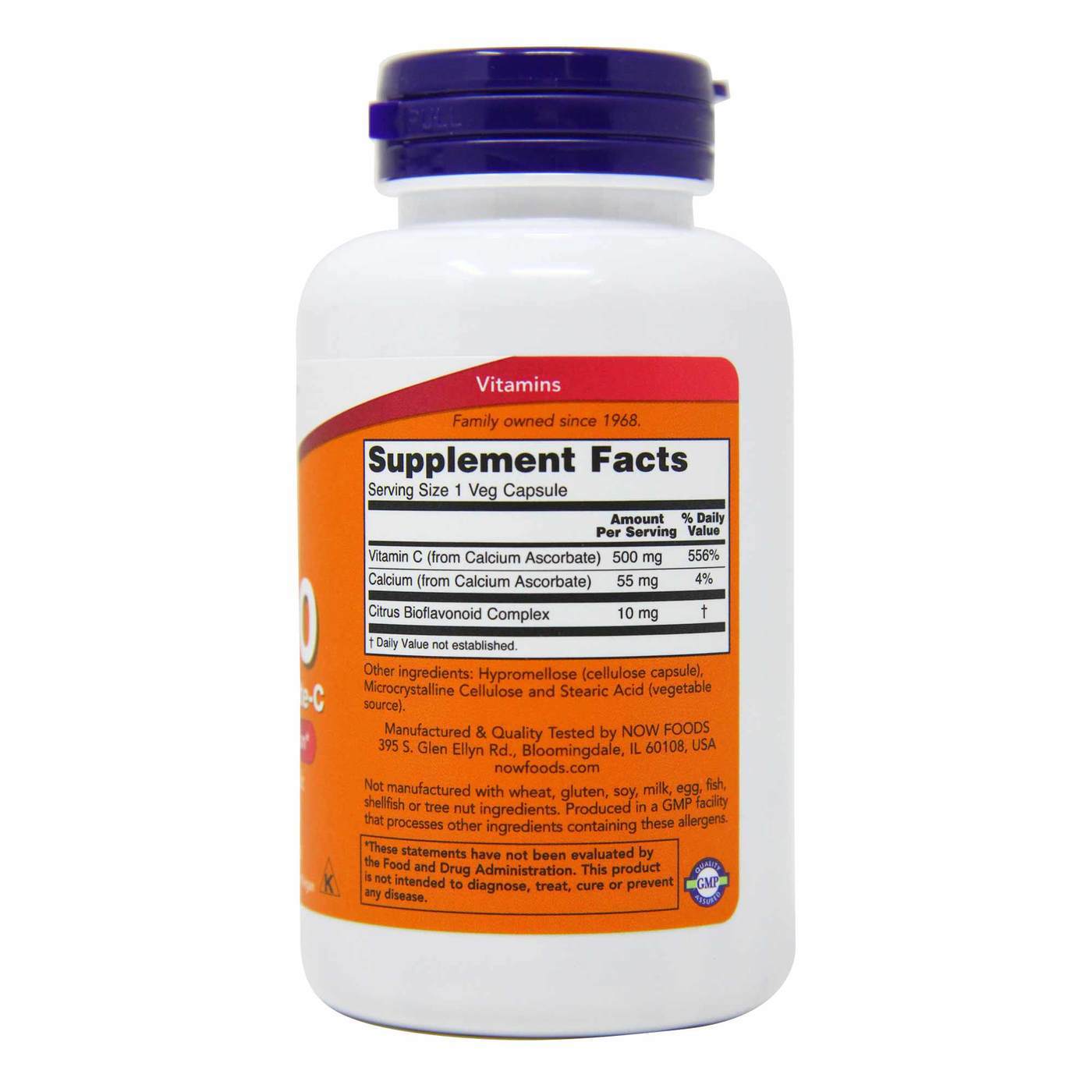 C-500 Buffer 100 Cápsulas - Now Foods - Imagem 3