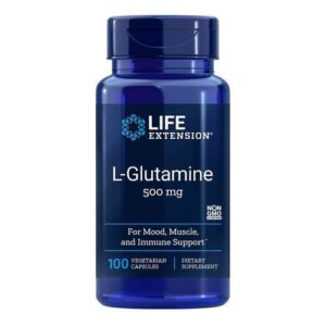 Comprar life extension, l-glutamina - 100 cápsulas preço no brasil aminoácidos glutamina suplementos suplemento importado loja 65 online promoção -