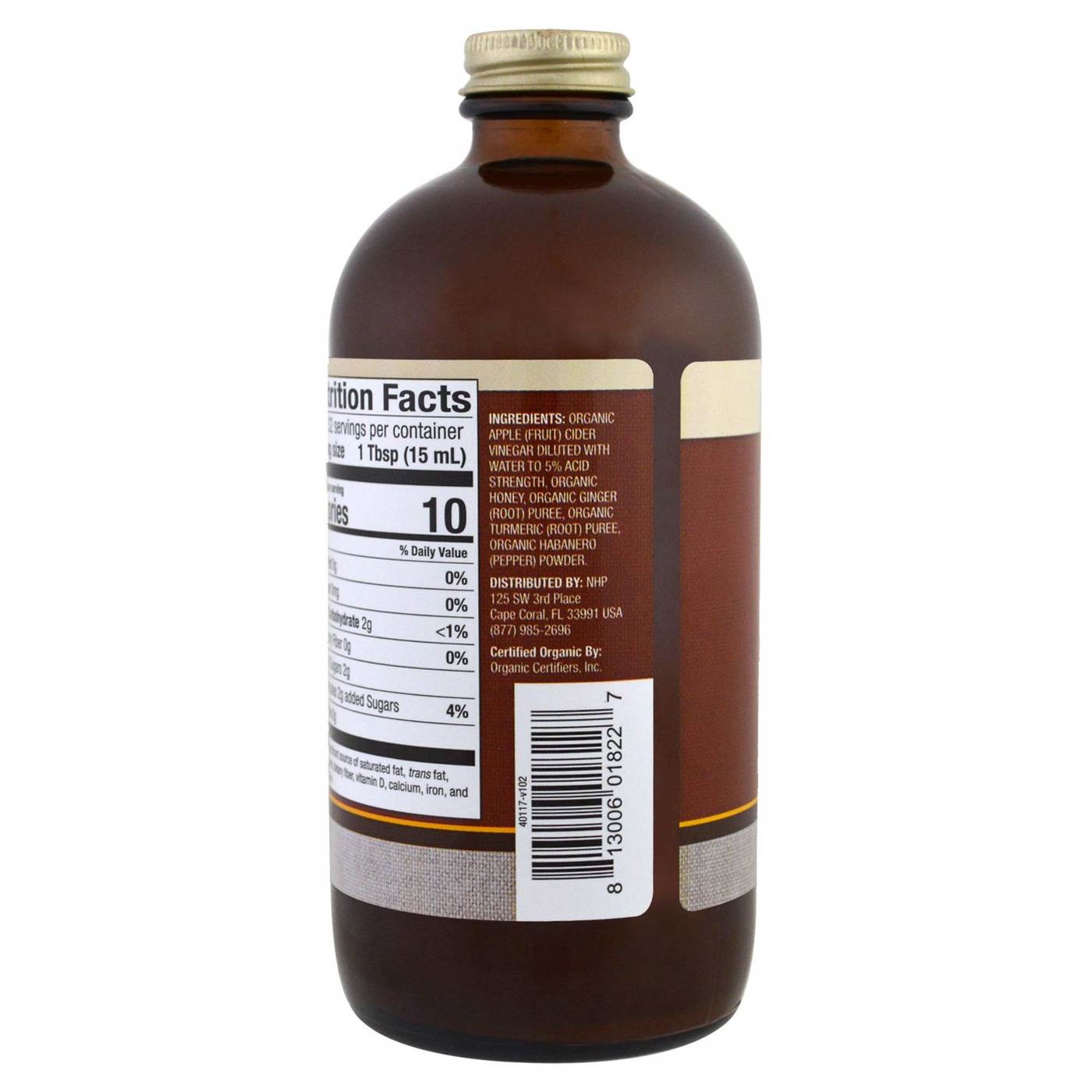 Dr. Mercola Apple Cider Vinegar - Spicy - 16 oz. - Imagem 3