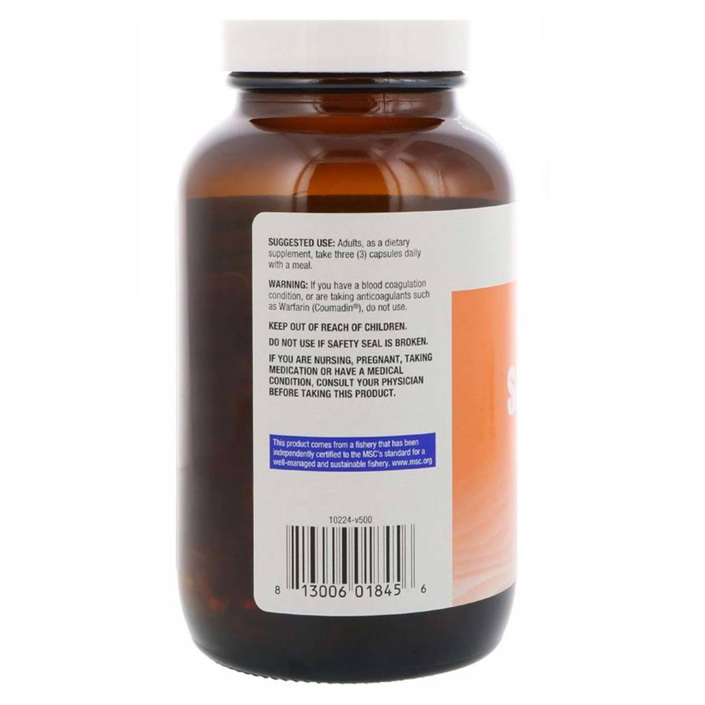Dr. Mercola, Óleo de Salmão 3000 mg - 90 Cápsulas - Imagem 3