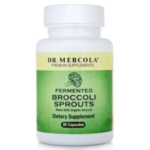 Dr. Mercola, Brotos de Brócolis Fermentados - 30 Cápsulas