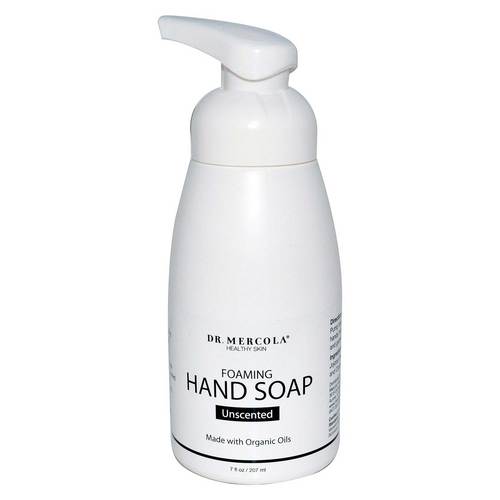 Dr Mercola Foaming Hand Soap Unscented 207 ml