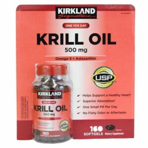 Comprar kirkland signature, óleo de krill 500 mg - 160 cápsulas em gel preço no brasil óleo de krill suplementos nutricionais suplemento importado loja 187 online promoção -