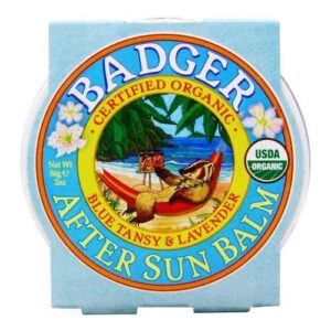 Comprar badger organic after sun balm blue tansy and lavender 56 g preço no brasil banho & beleza protetor solar sol sol & mosquitos suplemento importado loja 251 online promoção -