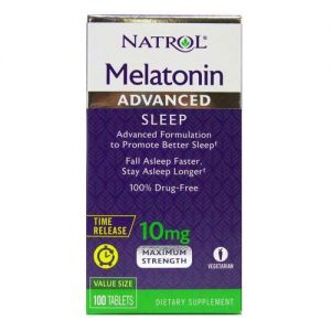 Comprar natrol advanced sleep melatonin 10 mg - 100 tablets preço no brasil melatonina sedativos tópicos de saúde suplemento importado loja 65 online promoção -