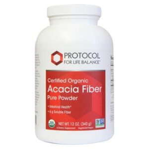 Protocol for Life Balance, Fibra Acácia Orgânica em Pó - 340 g (12 oz)