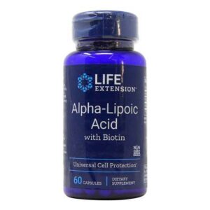 Comprar life extension, ácido alfa-lipóico com biotina - 60 cápsulas preço no brasil antioxidantes sod suplementos suplemento importado loja 15 online promoção -