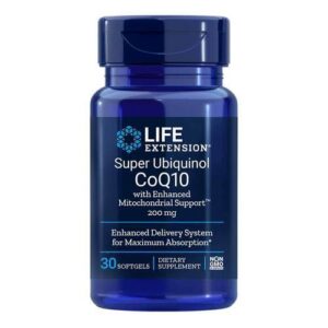 Life Extension, Super Ubiquinol CoQ10 200 mg - 30 Cápsulas