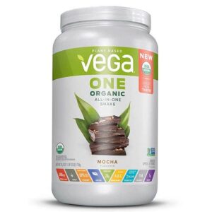 Comprar vega one organic all-in-one shake mocha flavored 687 g preço no brasil proteína proteína vegetal suplementos de musculação suplemento importado loja 77 online promoção -