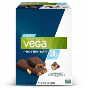 Comprar vega plant based, barra de proteína sabor chocolate com manteiga de amendoim- uma caixa preço no brasil barras barras energéticas suplementos de musculação suplemento importado loja 291 online promoção -