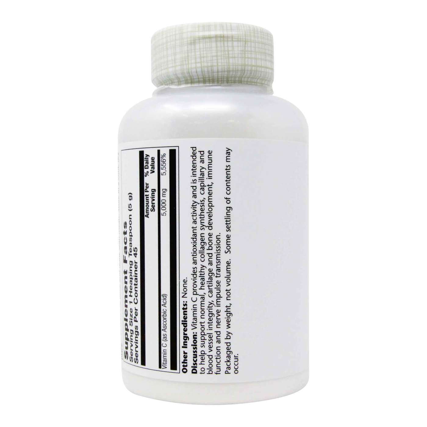 Solaray, Vitamina C Pó 5,000 mg - 227 g - Imagem 3