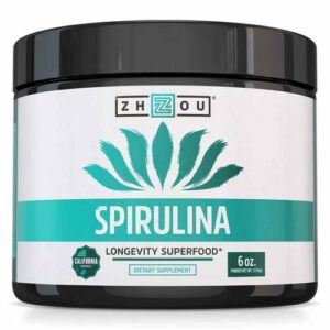 Comprar zhou nutrition, spirulina em pó - 170 g preço no brasil algae spirulina suplementos em oferta vitamins & supplements suplemento importado loja 13 online promoção -