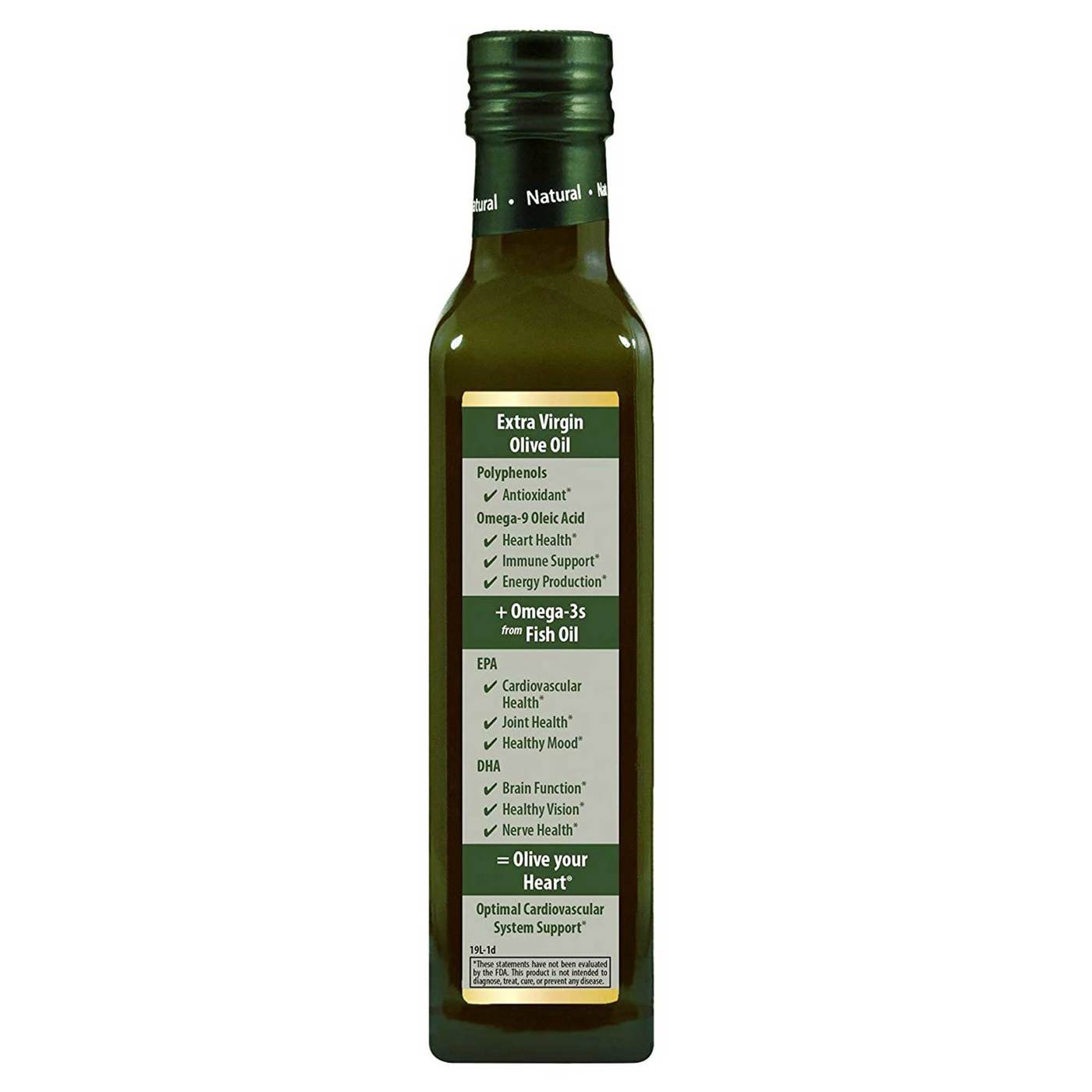 Carlson Labs Olive your Heart Olive and Fish Oil 1480 mg Omega-3s Natural Flavor 250 ml - Imagem 2