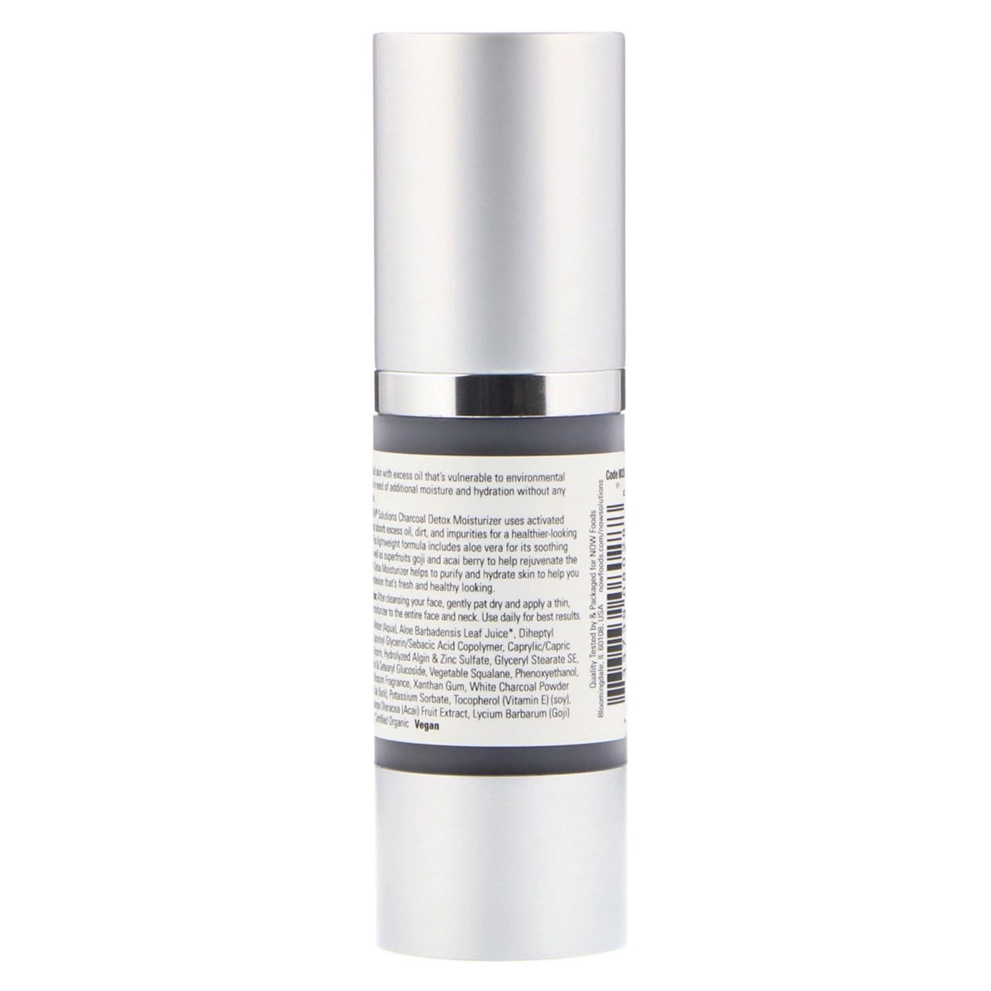 Now Foods Charcoal Detox Moisturizer 30 ml - Imagem 3