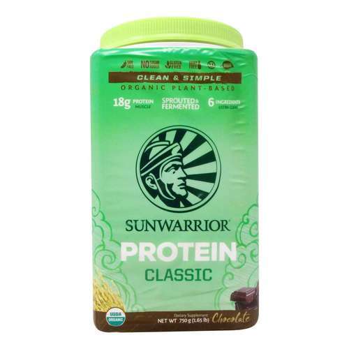Sunwarrior Proteína Clássica - Chocolate - 1.65 lbs (750 g)