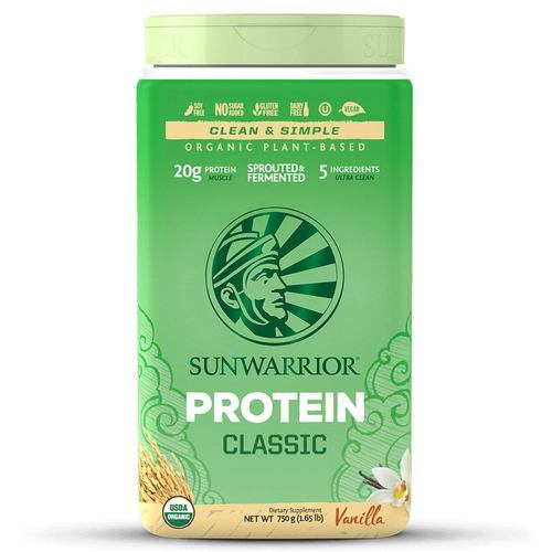 Sunwarrior Proteína Clássica - Baunilha - 1,75 lbs (750 g)