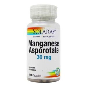 Comprar solaray manganês asporotate 30 mg 100 cápsulas preço no brasil magnésio minerais suplementos suplemento importado loja 35 online promoção -