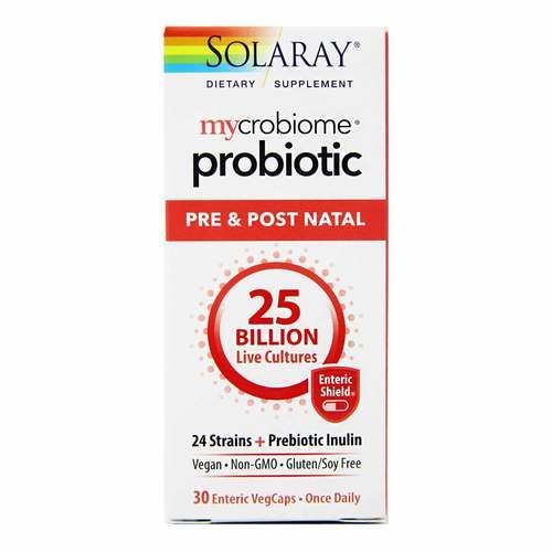 Solaray Mycrobiome Probiotic - 30 VegCaps entéricos