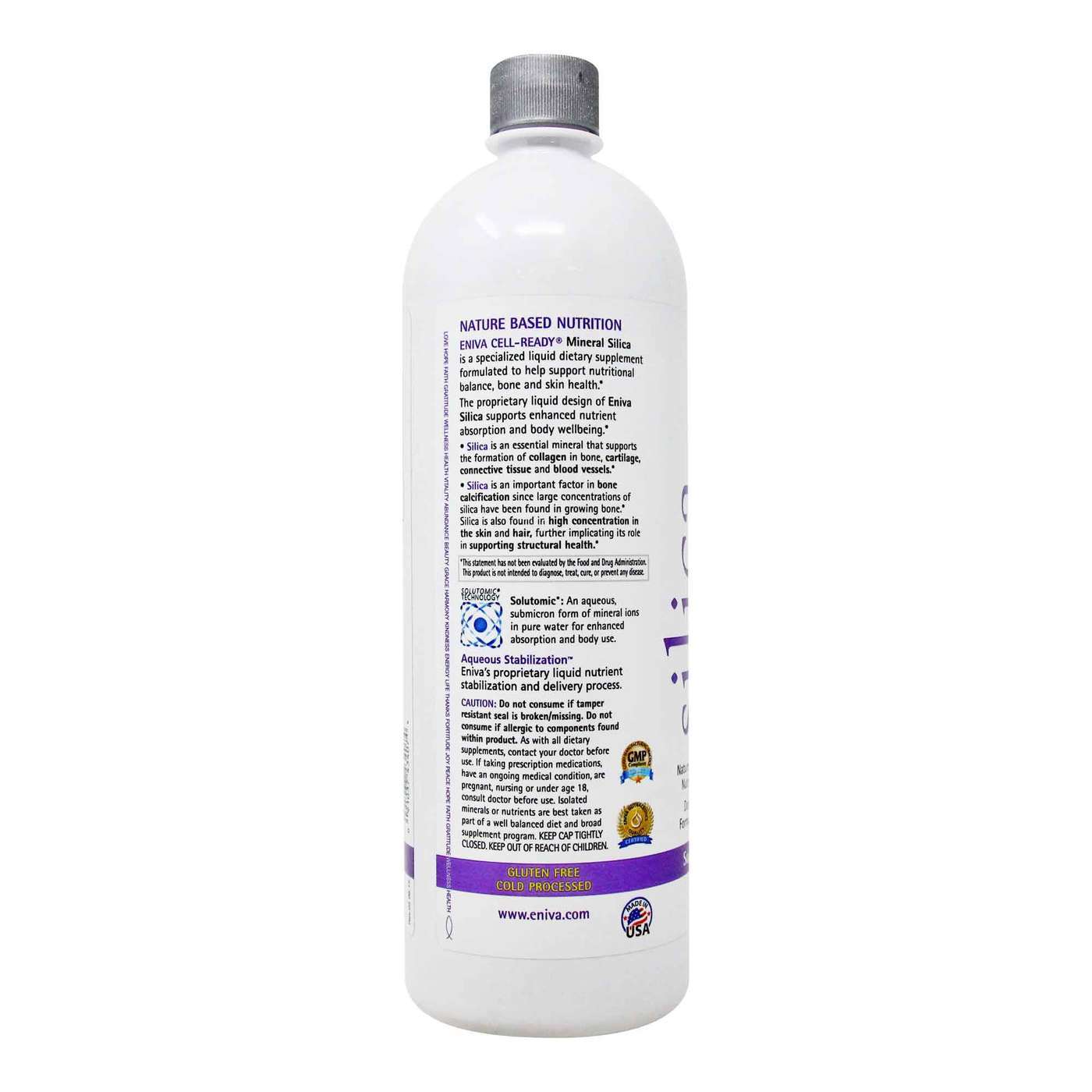 Eniva Silica Mineral Liquid Concentrate - 32 fl oz (960 ml) - Imagem 3