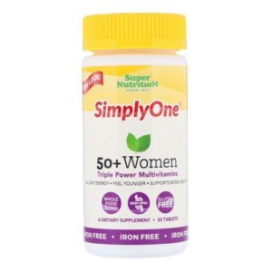 Comprar super nutrition simplyone 50+ women iron-free - 30 tabets preço no brasil complexo vitamínico para mulher suplementos vitaminas vitaminas feminina suplemento importado loja 7 online promoção -