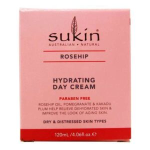 Sukin, Creme Hidratante Dia, Rosa Mosqueta - 4.06 fl oz (120 ml)