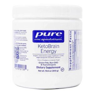 Comprar pure encapsulations, ketobrain energy suporte à função cerebral - 300 g (10. 6 oz) preço no brasil enérgetico perda de peso suplementos de musculação suplemento importado loja 29 online promoção -