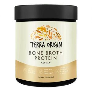 Comprar terra origin bone broth collagen protein vanilla - 12. 33 oz (349. 5 g) preço no brasil banho & beleza cuidados pessoais saúde sexual suplemento importado loja 251 online promoção -