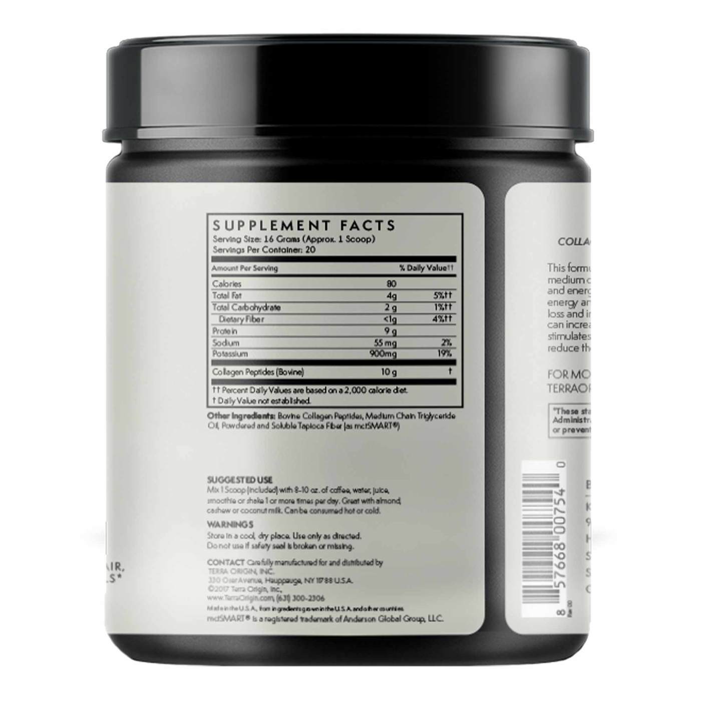 Terra Origin Keto Collagen Mct Powder 320 g - Imagem 2