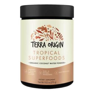 Terra Origin, Superalimentos em Pó com Coco Orgânico - 9.52 oz (270 g)
