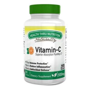 Health Thru Nutrition Vitamin C 500mg PureWay C - 60 VegeCaps