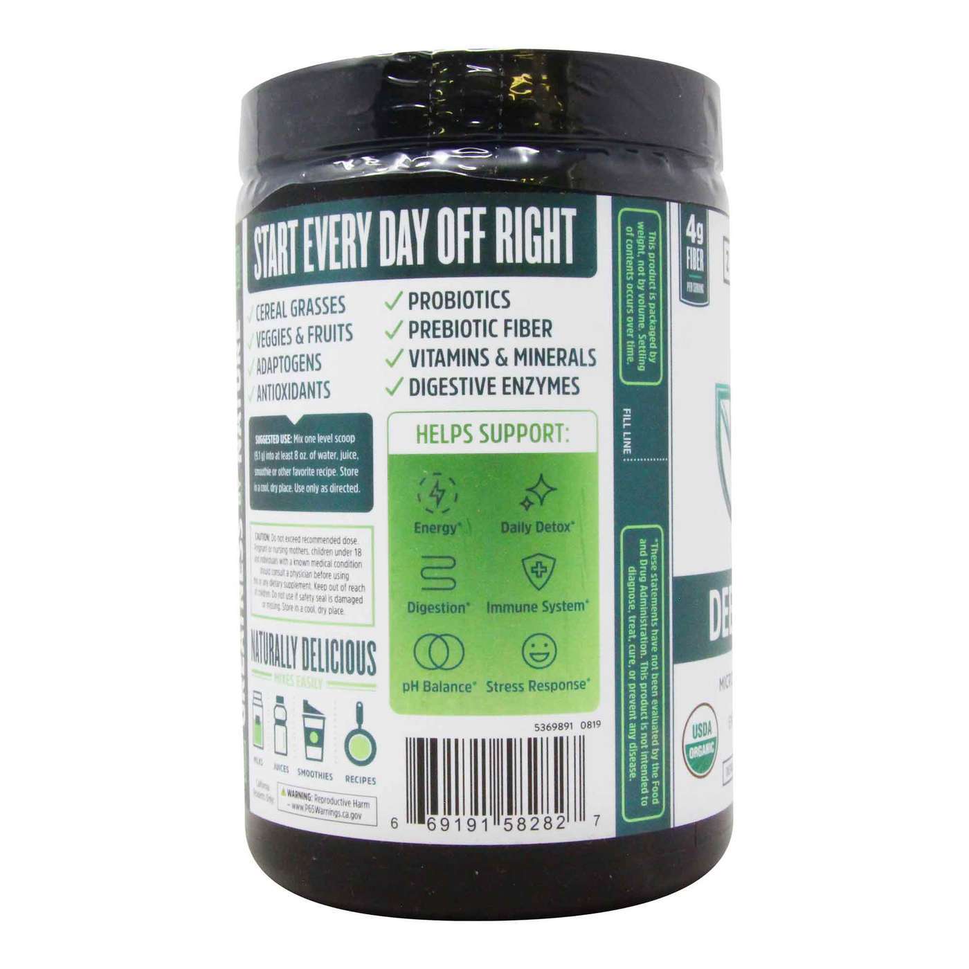 Zhou Deep Greens Organic 273 g - Imagem 5