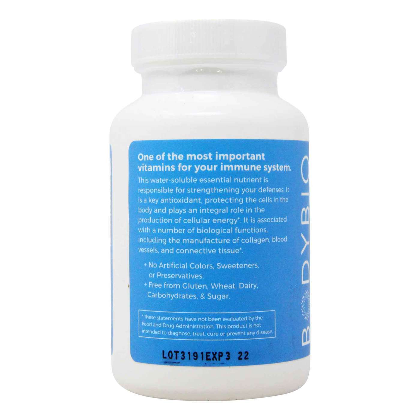BodyBio Vitamin 'C' Crystals Ascorbic Acid 1,000 mg - 180 Grams - Imagem 4