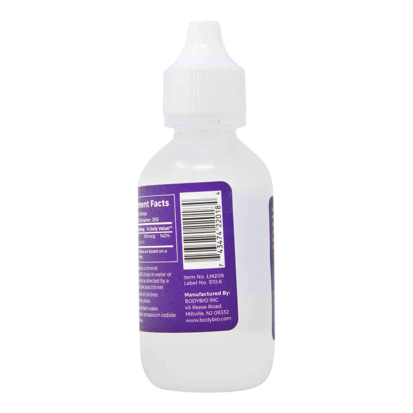 BodyBio, Mineral Líquido 8 - Selênio - 60 mL - Imagem 3