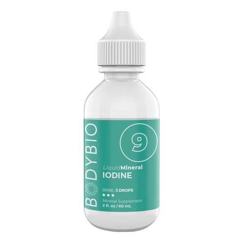 BodyBio, Mineral Líquido 9 - Iodo - 60 ml