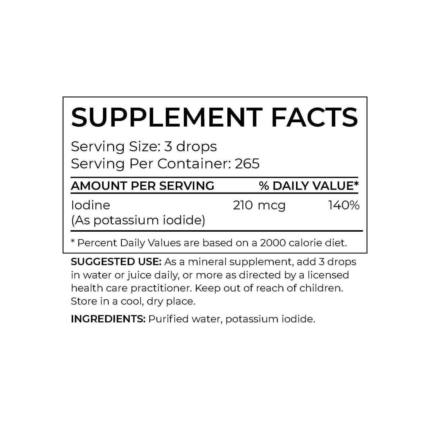 BodyBio, Mineral Líquido 9 - Iodo - 60 ml - Imagem 2