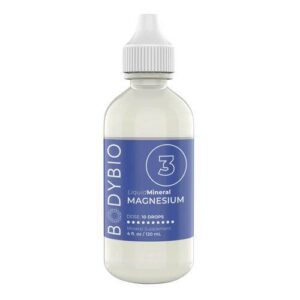 BodyBio, Mineral Líquido 3 - Magnésio - 120 ml