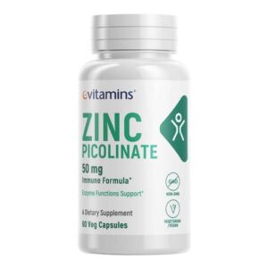Comprar evitamins, picolinato de zinco 50 mg - 60 cápsulas vegetarianas preço no brasil minerais suplementos zinco suplemento importado loja 35 online promoção -