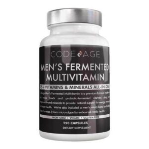 CodeAge Men's Fermented Multivitamin - 120 Capsules