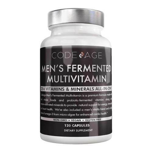 CodeAge Men's Fermented Multivitamin - 120 Capsules
