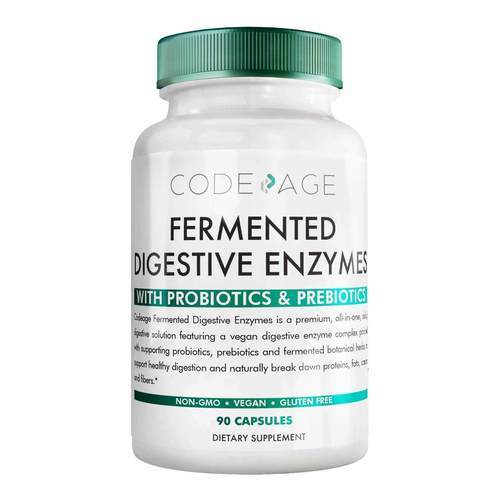 CodeAge Fermented Digestive Enzymes - 90 Capsules