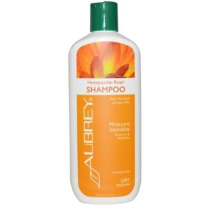 Aubrey Organics, Shampoo Hidratante Melsuckle Rose - 325mL (11 oz)