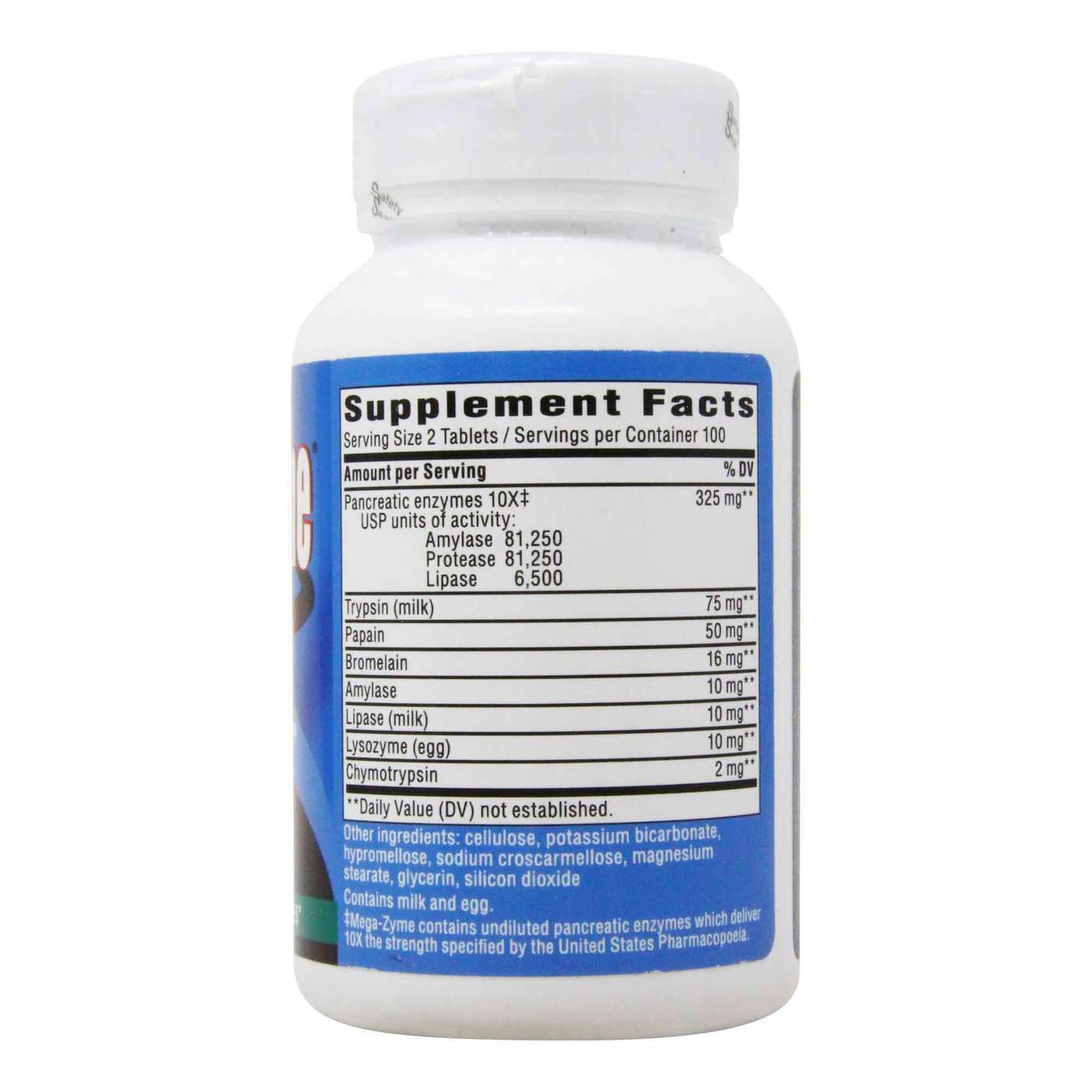 Enzymatic Therapy, Mega-Zyme® - Enzimas Sistêmicas e Digestivas - 200 Tabletes - Imagem 2