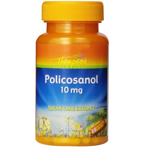 Thompson Policosanol 10 mg 30 Cápsulas Vegetarianas