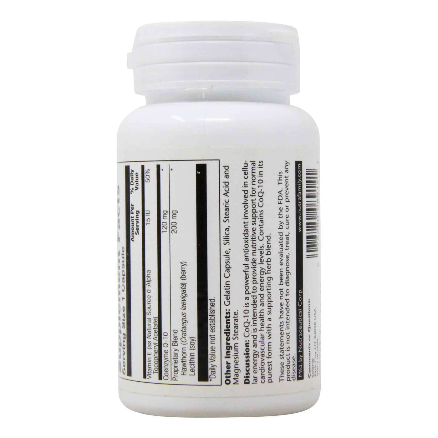 Solaray, CoQ10 Puro 120 mg - 30 Cápsulas - Imagem 3