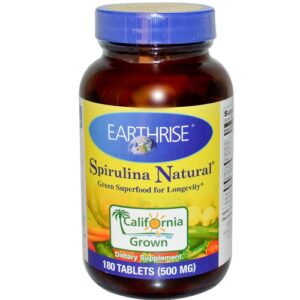 Comprar earthrise, spirulina natural® - 180 tabletes preço no brasil spirulina suplementos nutricionais suplemento importado loja 127 online promoção -