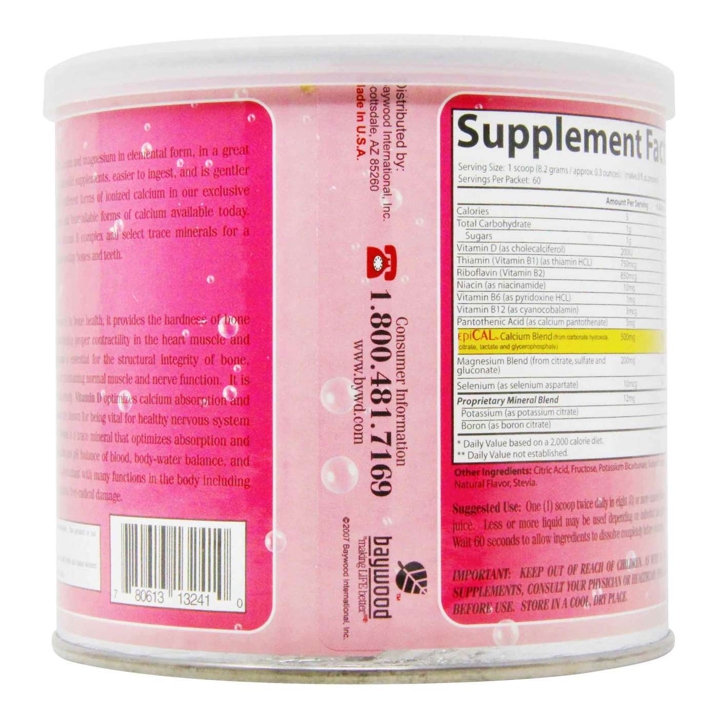 Baywood, Cal-Mag Fizz - Mistura de Frutos - 492 g - Imagem 3