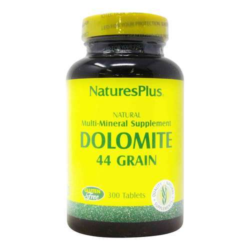 Nature's Plus, Dolomite 44 Grãos - 300 Tabletes