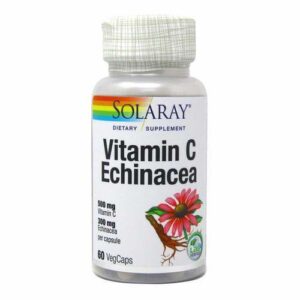 Solaray, Vitamina com Equinácea - 60 Cápsulas