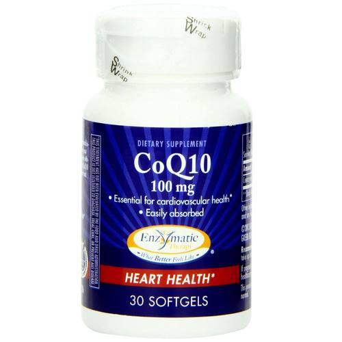 Enzymatic Therapy, CoQ10 100 mg - 30 Cápsulas