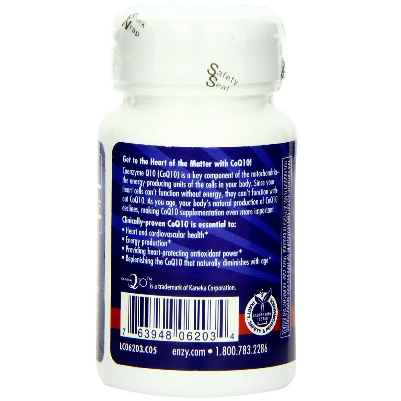 Enzymatic Therapy, CoQ10 100 mg - 30 Cápsulas - Imagem 3